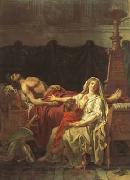 Jacques-Louis David andromache mourning hector (mk02) Sweden oil painting artist